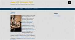 Desktop Screenshot of jamesotteson.com